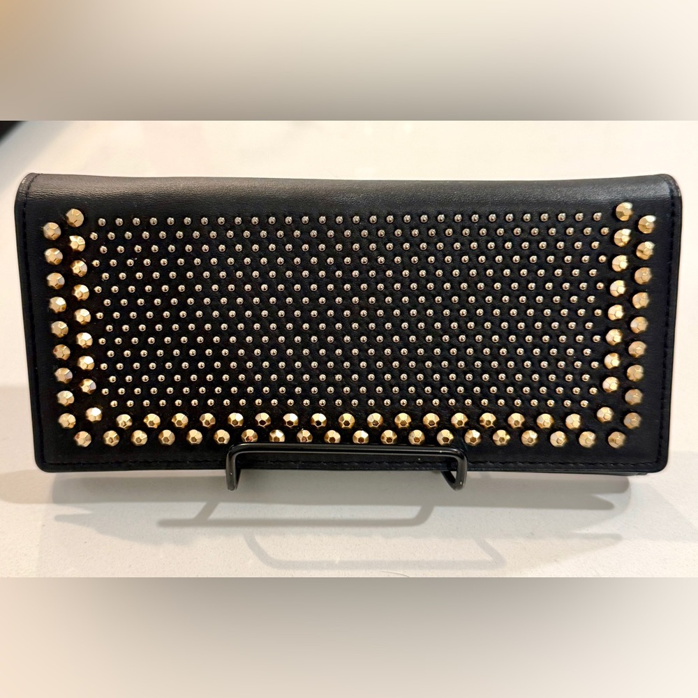 MCM Studded Leather Wallet